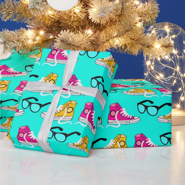 Papel De Regalo Patrón animador de sueño adolescente (Vacaciones)