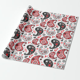 Papel De Regalo Patrón Bandana Paisley, Navidades salvajes del Rod