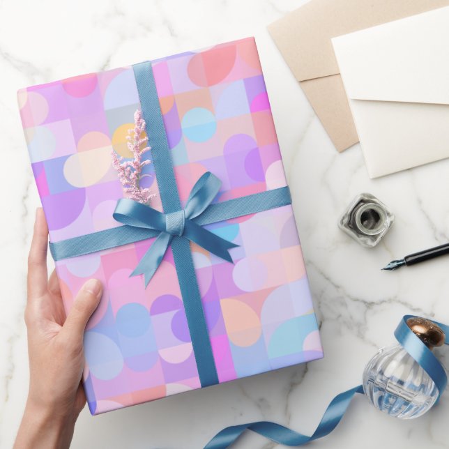 Papel De Regalo Patrón Boho  (Regalar)