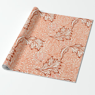 Papel De Regalo Patrón Botánico Vintage de Manzana de William Morr