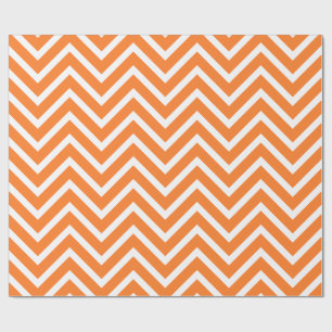 Papel De Regalo Patrón Chevron de temporada de otoño