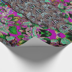 Papel De Regalo Patrón Chica Madi Grande