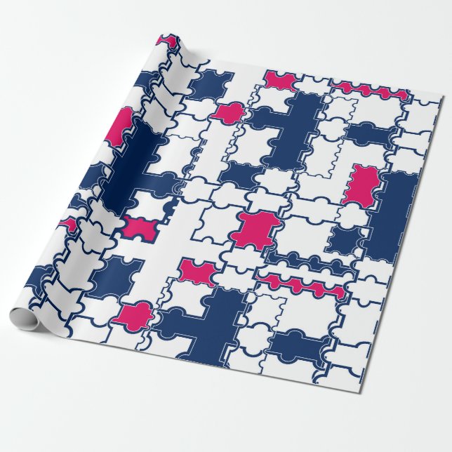 Papel De Regalo Patrón colorido , elegante (Desenrollado)