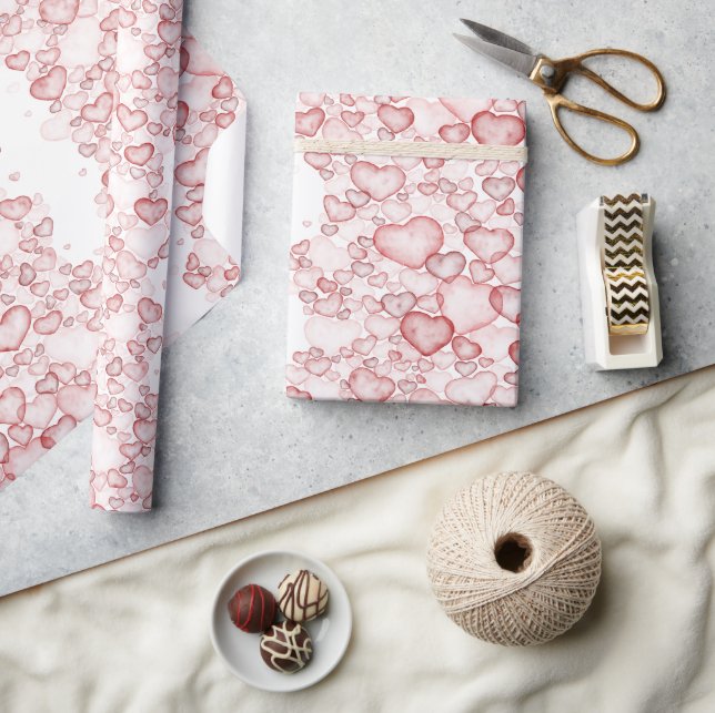 Papel De Regalo patrón continuo de acuarela con numerosos sof (Artesanía)
