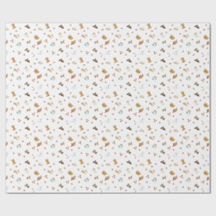 Papel De Regalo Patrón continuo de amor de cachorro Perros jugue