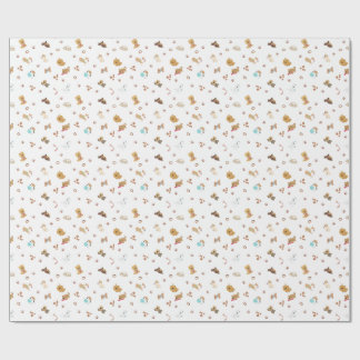 Papel De Regalo Patrón continuo de amor de cachorro | Perros jugue