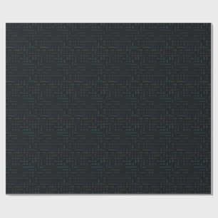 Papel De Regalo Patrón continuo de placa de circuito tecnológico
