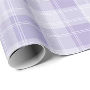 Papel De Regalo Patrón cuadrado púrpura claro