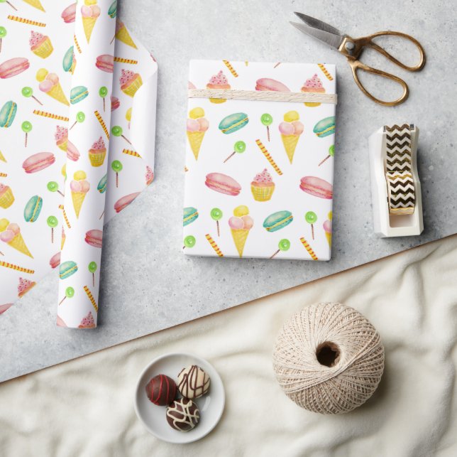 Papel De Regalo Patrón cutáneo de canto de verano (Artesanía)