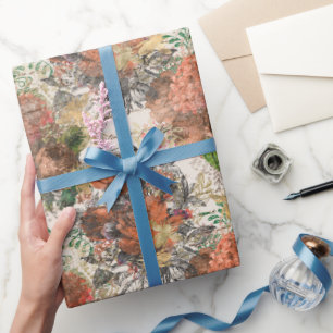 Papel De Regalo Patrón de abeja melífera vintage