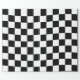 Papel De Regalo Patrón de ajedrez a cuadros negros y blancos (Costura)