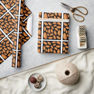 Papel De Regalo Patrón de almendra