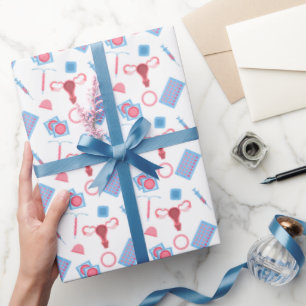 Papel De Regalo Patrón de anticoncepción feminista