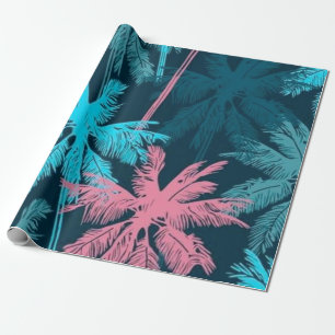 Papel De Regalo Patrón de árbol de palma