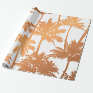 Papel De Regalo Patrón de árbol de palma
