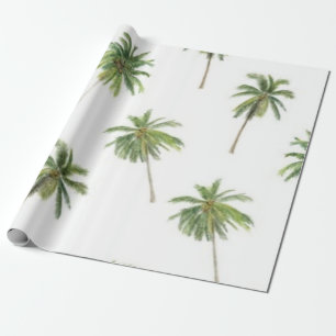 Papel De Regalo Patrón de árbol de palma