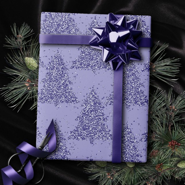 Papel De Regalo Patrón de árbol elegante | Encantadores Navidades  (Subido por el creador)