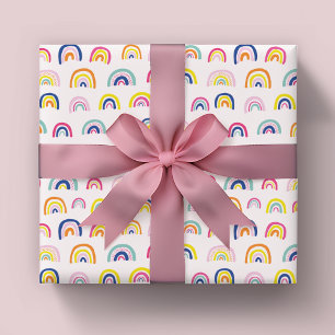 Papel De Regalo Patrón de arco iris de niños pequeños