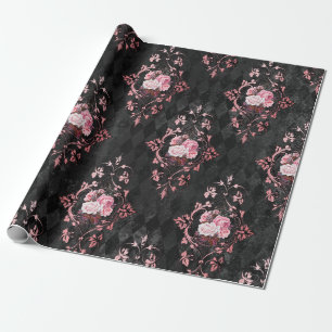 Papel De Regalo Patrón de arlequín Rosa de origen