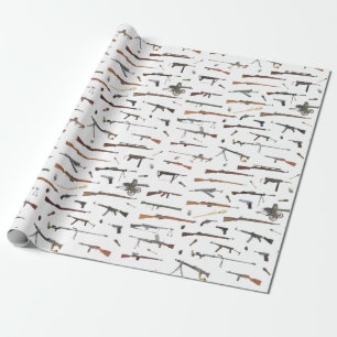 Papel De Regalo Patrón de armas de la Segunda Guerra Mundial