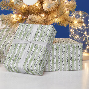 Papel De Regalo Patrón de arte de abedul