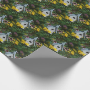 Papel De Regalo Patrón de arte de la naturaleza de los jardines de