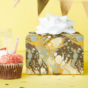 Papel De Regalo Patrón de arte Suminagashi Marbling
