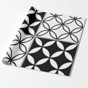 Papel De Regalo Patrón de azulejos de cerámica