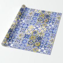 Patrón de azulejos portugueses 