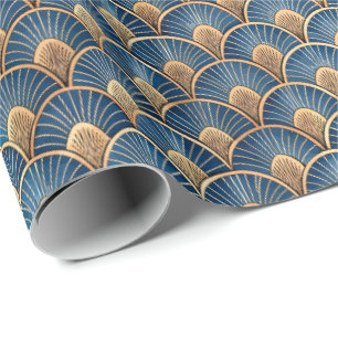 Papel De Regalo Patrón de baldosas Art Deco lindo