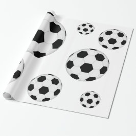 Papel De Regalo Patrón de balón de fútbol