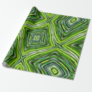 Papel De Regalo Patrón de bambú verde