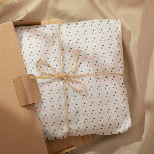 Papel De Regalo Patrón de Baubles de Navidades Pastel festivo mode