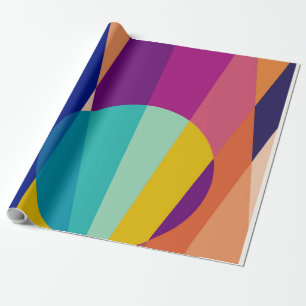 Papel De Regalo Patrón de Bauhaus