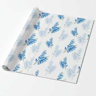 Papel De Regalo Patrón de Bluebonnet