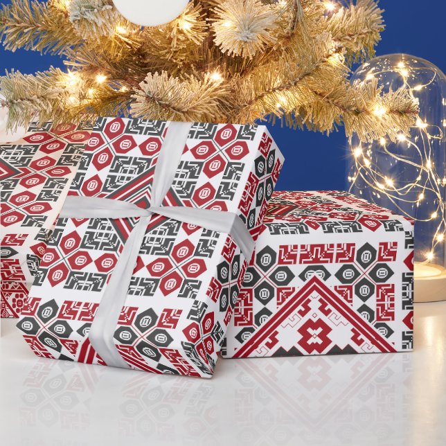 Papel De Regalo Patrón de bordado palestino 2 (Vacaciones)