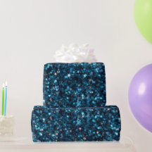 Patrón de brillo azul turquesa del océano