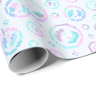 Papel De Regalo Patrón de burbujas de jabón Pixel