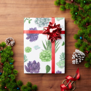 Papel De Regalo Patrón de Cacti