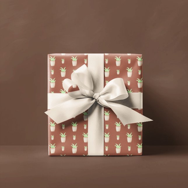 Papel De Regalo Patrón de Cactus salvaje (Subido por el creador)