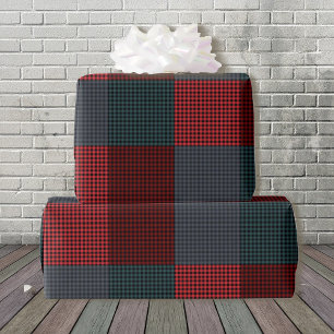 Papel De Regalo Patrón de calderilla de búfalo colocado en todo el