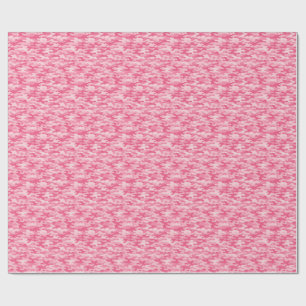 Papel De Regalo Patrón de camuflaje femenino rosa