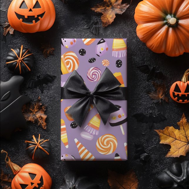 Papel De Regalo Patrón de Candycorn Cuto (Subido por el creador)