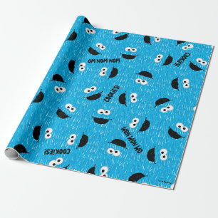 Papel De Regalo Patrón de cara de pelaje de Monstruo de las Gallet