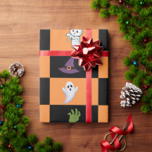 Patrón de caracteres Cute Halloween