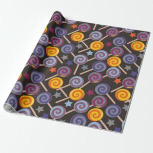 Papel De Regalo Patrón de caramelos Patrón de las lolias lango