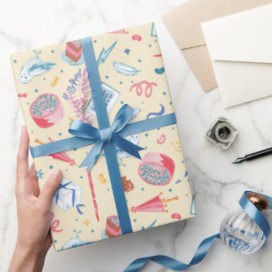 Papel De Regalo Patrón de celebración de cumpleaños de HARRY POTTE