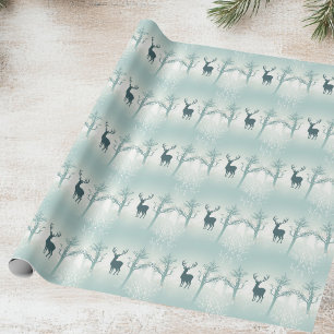 Papel De Regalo Patrón de cierres y árboles