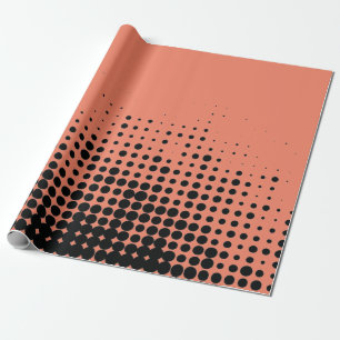 Papel De Regalo Patrón de círculo geométrico urbano moderno, lúdic