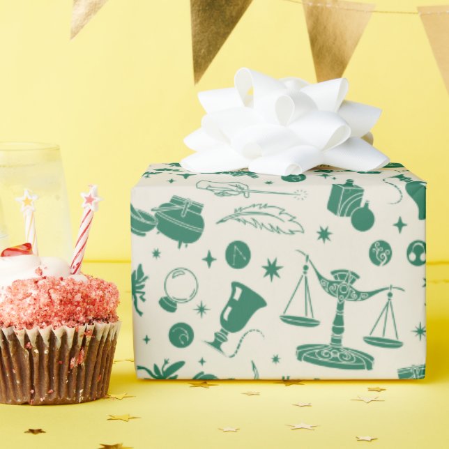 Papel De Regalo Patrón de club de clase HOGWARTS™ (Fiesta de cumpleaños )